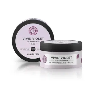 Maria Nila Colour Refresh Vivid Violet jemná vyživujúca maska bez permanentných farebných pigmentov výdrž 4 – 10 umytí 0.22 300 ml