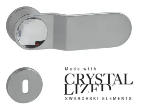Kľučka na dvere MI - ICE 6 SW - R CHM - chróm matný (CS) | MP-KOVANIA.sk