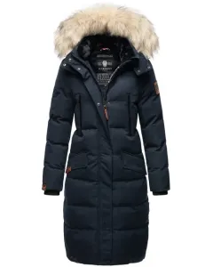 Marikoo dámska zimná bunda s kapucňou Schneesternchen, navy #6158240