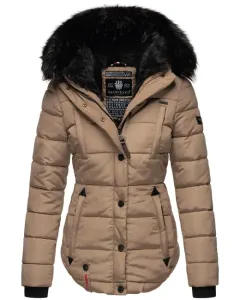 Marikoo LOTUSBLUTE dámska zimná bunda, taupe #6158268