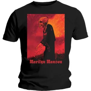 Marilyn Manson tričko Mad Monk Čierna M
