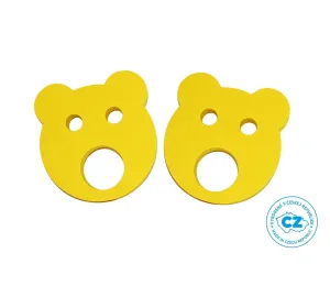 Detské plavecké rukávy - Medvedík malý, žlté #6806159