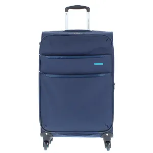 Marina Galanti Látkový cestovní kufr M 89002-24 86 l - modrá