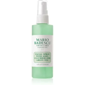 Mario Badescu Facial Spray with Aloe, Cucumber and Green Tea chladivá a osviežujúca hmla na unavenú pleť 118 ml