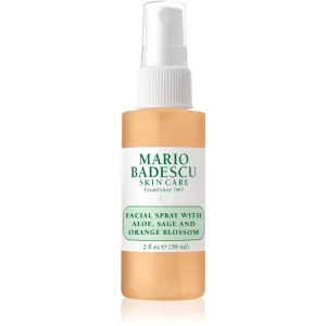 Mario Badescu Facial Spray with Aloe, Sage and Orange Blossom energizujúca hydratačná pleťová hmla 59 ml #896807