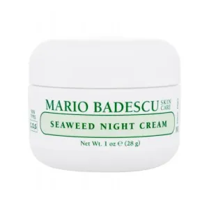 Mario Badescu Seaweed Night Cream 28 g nočný pleťový krém na všetky typy pleti; na mastnú pleť; proti vráskam; na rozjasnenie pleti