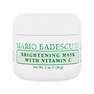 Mario Badescu Vitamin C Brightening Mask 56 g pleťová maska pre ženy na veľmi suchú pleť; na rozjasnenie pleti; na citlivú a podráždenú pleť