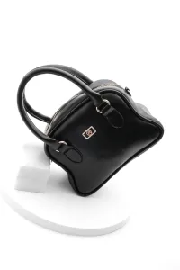 Marjin Women's Adjustable Strap Hand Shoulder Bag Sines Black