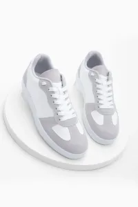 Marjin Women's Sneaker Lace Up Multi-Piece Sneakers Velti White #9161448