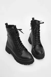 Marjin Women's Thick Sole Boots Zohen Black #8156572