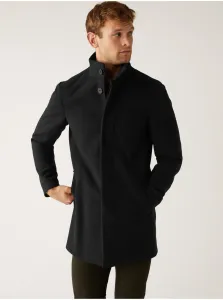 Kabáty pre mužov Marks & Spencer - čierna