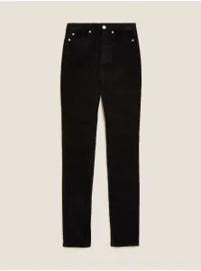 Neformálne nohavice pre ženy Marks & Spencer - čierna #7627791