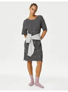 Šedá dámska nočná košeľa s úpravou Cool Comfort™ Marks & Spencer #8209634