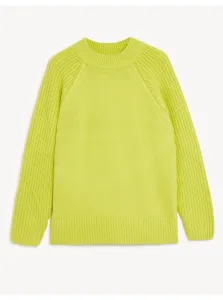 Žltý dámsky sveter Marks & Spencer #8209327
