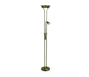 Markslöjd Markslöjd - Stmievateľná stojacia lampa DETROIT 1xR7s/230W+ 1xGU10/35W/230V bronz