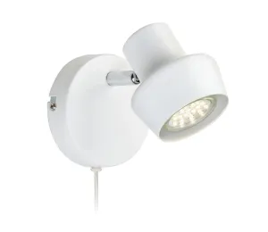 Markslöjd Markslöjd 106083 - Nástenná lampička URN 1xGU10/35W/230V biela