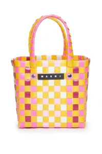 Taška Marni Micro Basket Bag Bags Ružová None #5822839