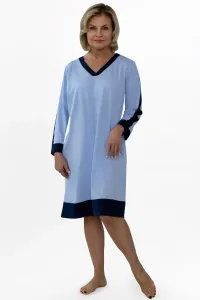 Nočná košeľa Martel Olivie - bavlna Svetlomodrá XL