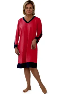 Nočná košeľa Martel Olivie - bavlna Červená 2XL