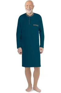 Nočná košeľa Martel 503 Lešek II - špeciálna bavlna Morská zeleň L