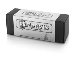 MARVIS Whitening Mint sada – bieliaca s xylitolom 85 ml + stojanček