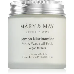 MARY & MAY Lemon Niacinamid hydratačná a rozjasňujúca maska 125 g