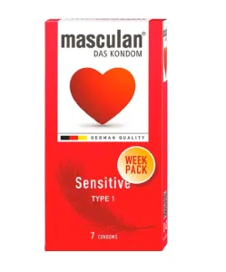 Masculan Kondómy Sensitive Week Pack 7 ks