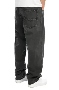 Mass Denim Jeans Slang Baggy Fit black washed - Size:Spodnie 31