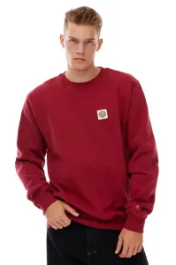 Mass Denim Sweatshirt Patch Crewneck claret - Size:4XL