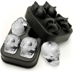 Forma na led GADGET MASTER Ice Tray Skulls 4ks