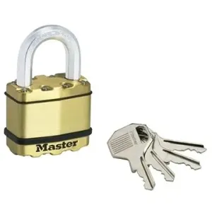 Master Lock – Mosadzný visiaci zámok M5BEURD – Master Lock Excell – 50 mm