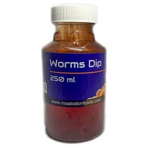 Mastodont Baits - Dip Worms 250 ml