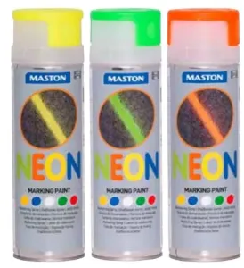 Maston neónový značkovací sprej - Neon Markingspray 500 ml oranžový