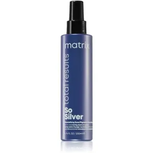 Matrix So Silver All-In-One Toning Leave-In Spray 200 ml bezoplachová starostlivosť pre ženy na blond vlasy