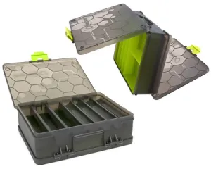 Matrix pouzdro na návazce double sided feeder & tackle box
