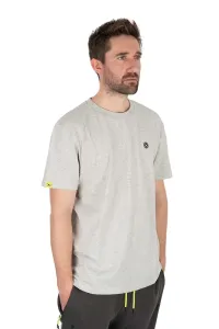 Matrix tričko large logo t-shirt marl grey lime - l