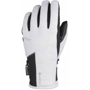 Matt SHASTA GORE-TEX GLOVES Dámske lyžiarske rukavice, biela, veľkosť #450088