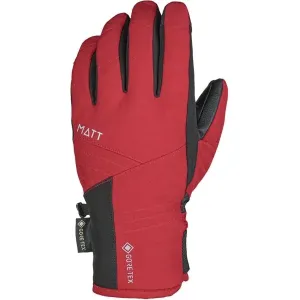 Matt SHASTA GORE-TEX GLOVES Dámske lyžiarske rukavice, červená, veľkosť