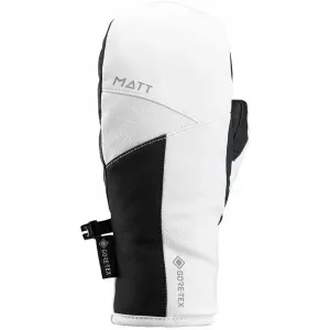 Matt SHASTA GORE-TEX MITTENS Dámske lyžiarske rukavice, biela, veľkosť #4216032