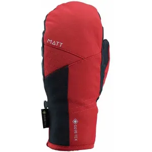 Matt SHASTA GORE-TEX MITTENS Dámske lyžiarske rukavice, červená, veľkosť #8291490