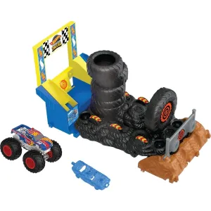 Mattel Hot Wheels Monster trucks aréna Závodná výzva herný set Tire Press Challenge