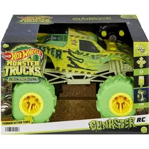 Hot Wheels RC Monster Trucks Gunkster svietiaci v tme 1 : 15