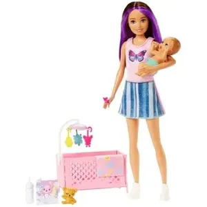 Barbie pestúnka herný set – spinkanie