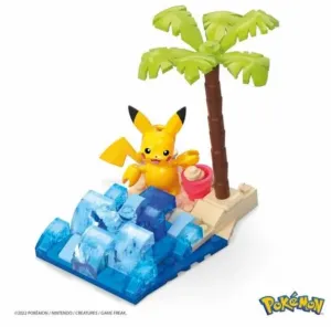 Mattel Pokémon figúrka Pikachu's Beach Splash - MEGA