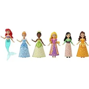 Disney Princess Súprava 6 ks malých bábik na čajovom večierku