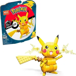 Mattel Pokémon figurka Pikachu - Mega Construx 10 cm