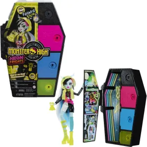 Monster High Skulltimate secrets bábika neón Frankie