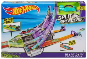 Mattel Hot Wheels Split speeders dráha s pílou