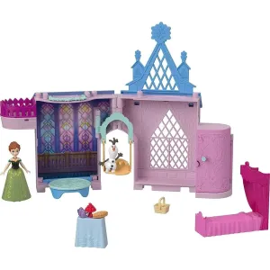 Mattel Frozen Snehové prekvapenie Herný set a malá bábika Anna 10 cm