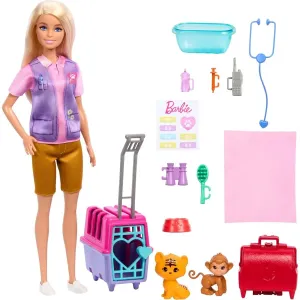 MATTEL - Barbie Bábika zachraňuje zvieratá - blondínka